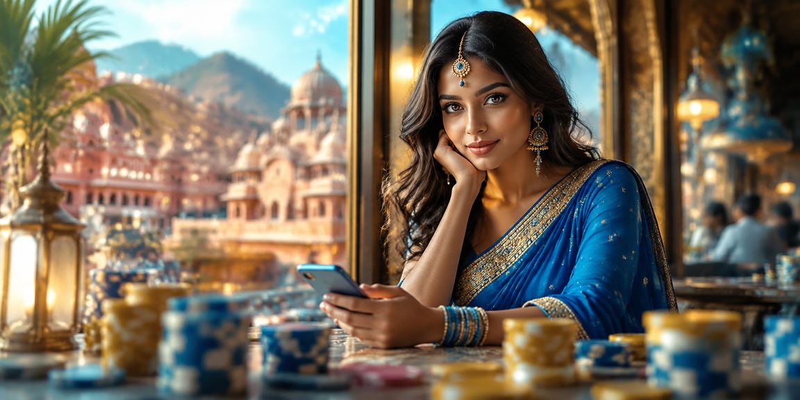 Indian mobile user managing payments responsibly